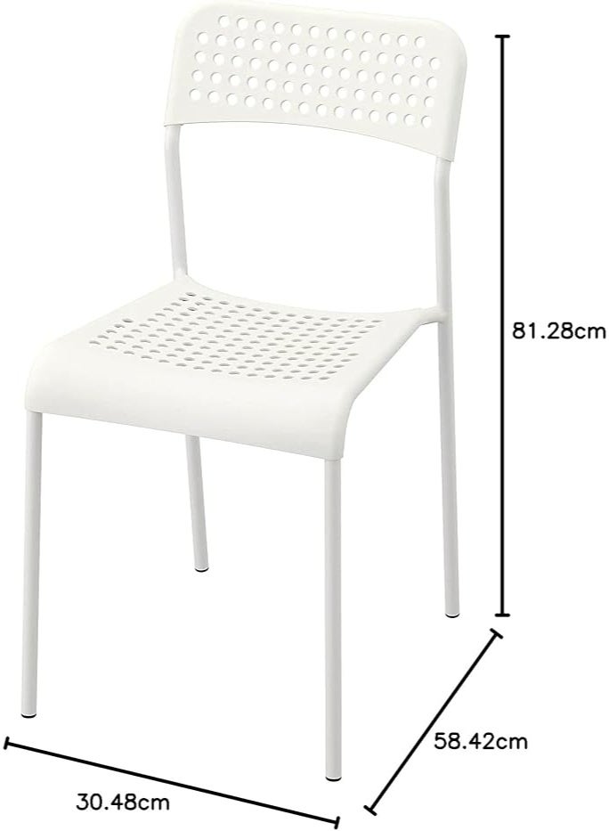 كرسي - من ستوكلاند (أبيض) - Image 1